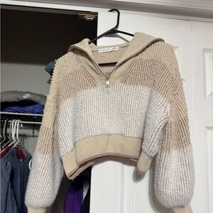 Altar’d State Knit Hoodie Sweater